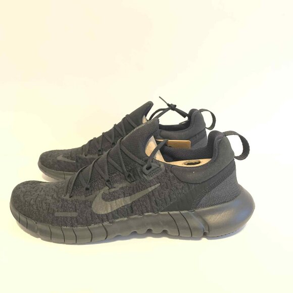 Nike Free Run 5.0 Men's Road Running Sneaker (CZ1884-004) Color: Black NEW - Picture 6 of 7